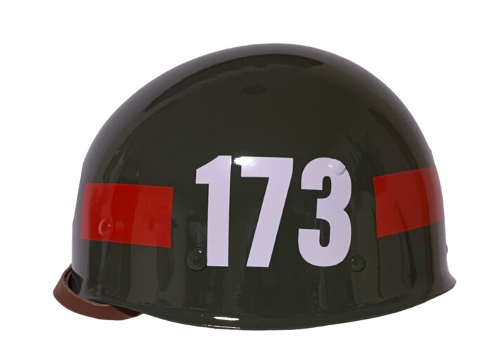 MP Replica Helmet Liner in Glossy OD Green - Image 3