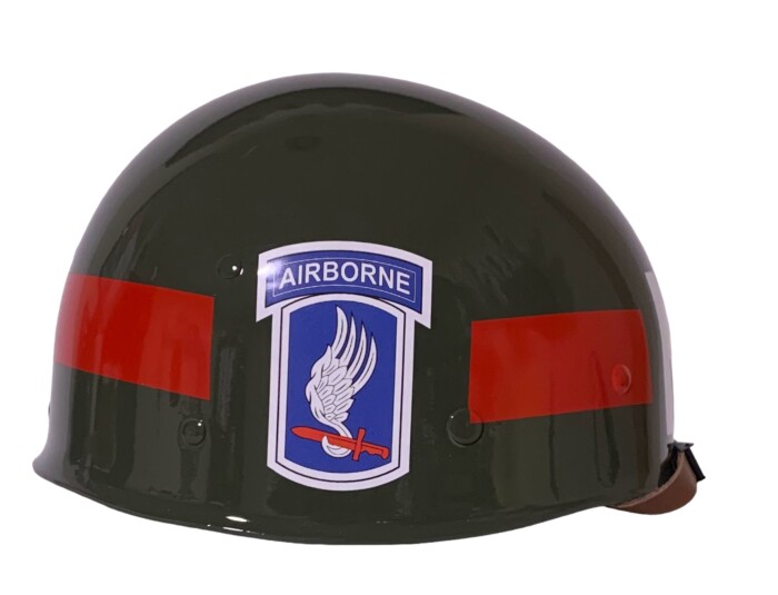 MP Replica Helmet Liner in Glossy OD Green - Image 2