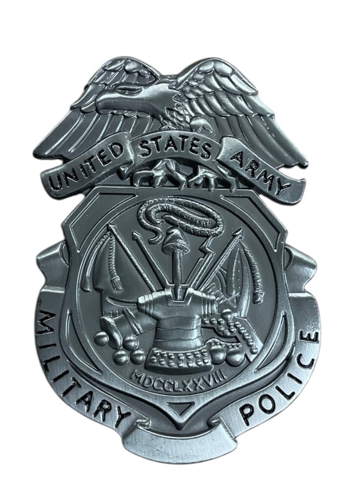 Military Police Badge - Metal