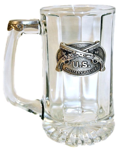 MP Pewter Distinction Mug with Crossed Pistol