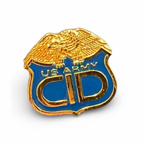 CID Eagle Gold Tie Tac